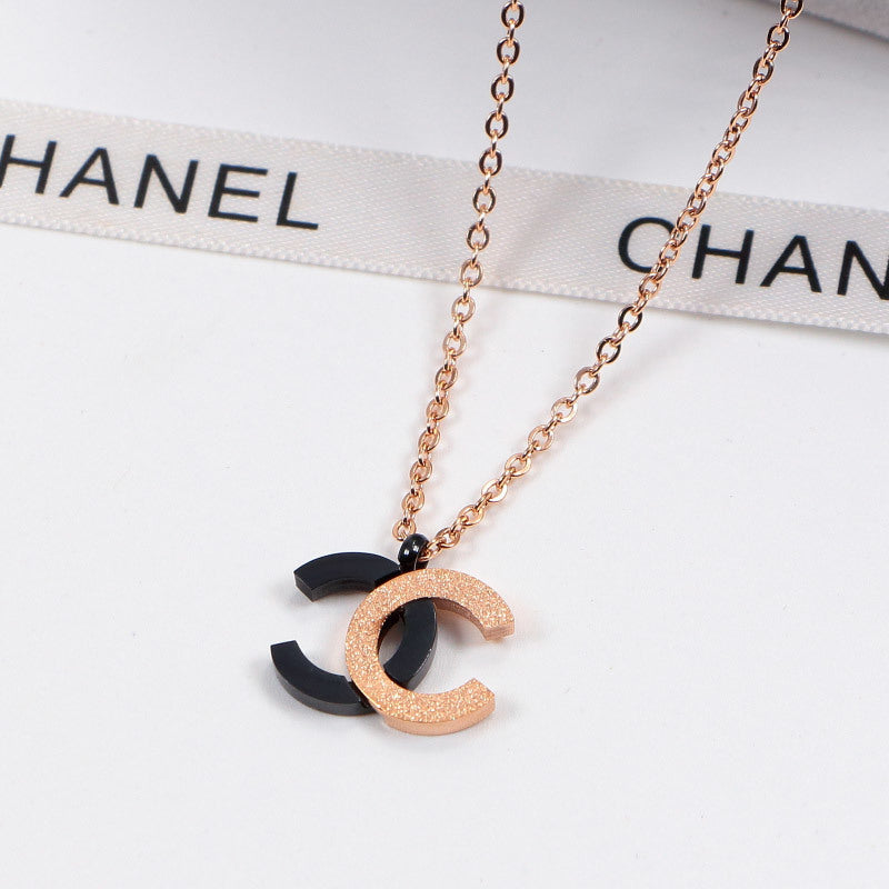 CHN8 Necklace 316L steel plating gold Jewelry