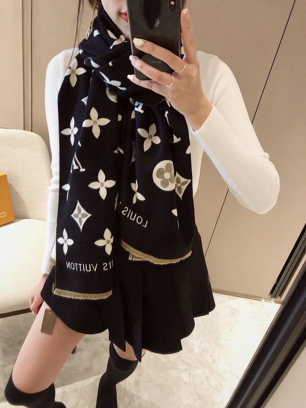 LSC23 Cashmere blend 65-180CM Scarf