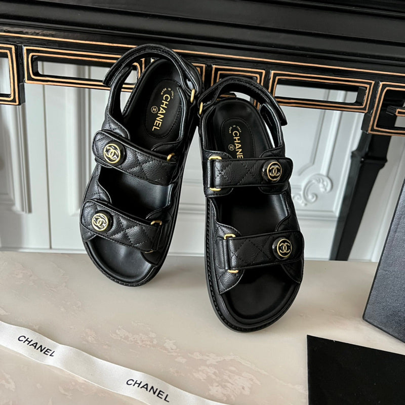 MCS66 Leather slippers Women shoes 35-40 With box