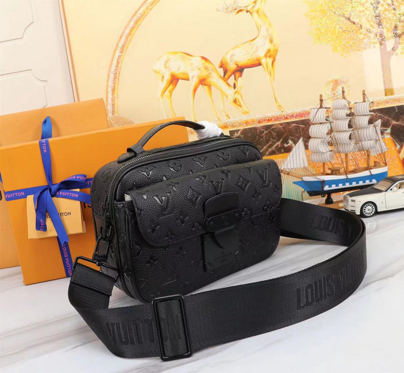 GLP066 High quality leather bag men bag 22 x 18 x 8CM