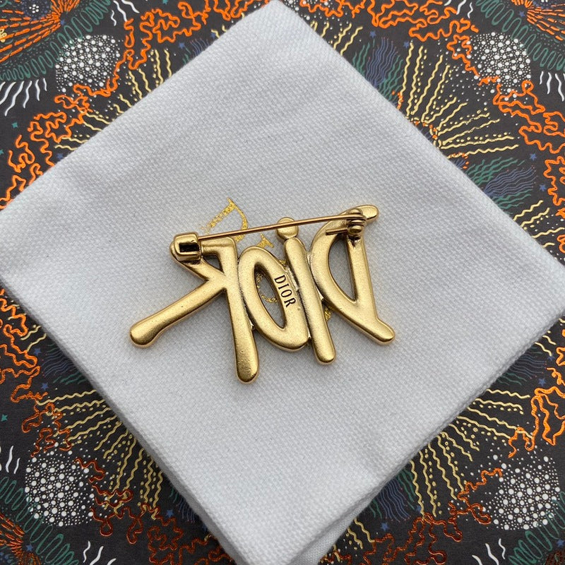 DX3 women brooch gold-plated jewelry