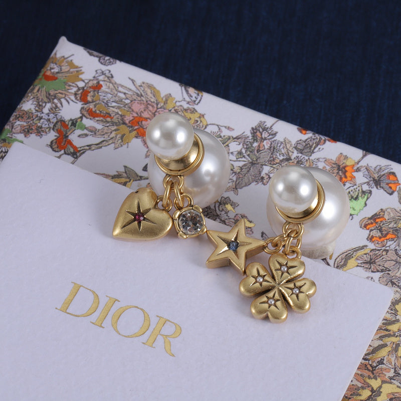 DIE37 Woman fashion alloy earrings Jewelry