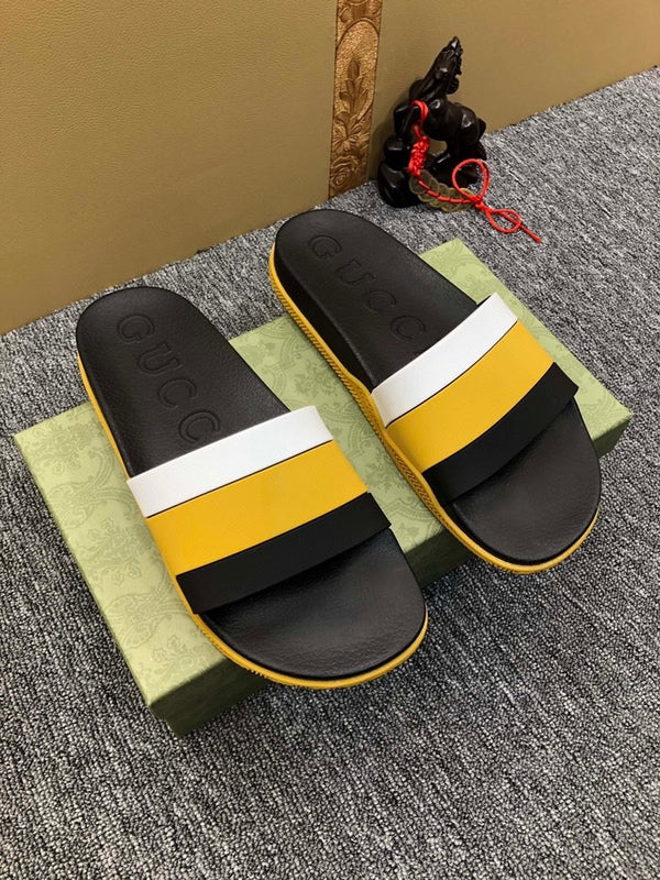 YGS19 shoes man and women slippers with all packaging