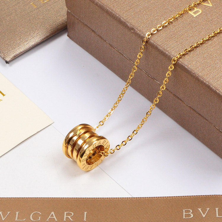 BVN32 Necklace 316L steel plating gold necklace Jewelry