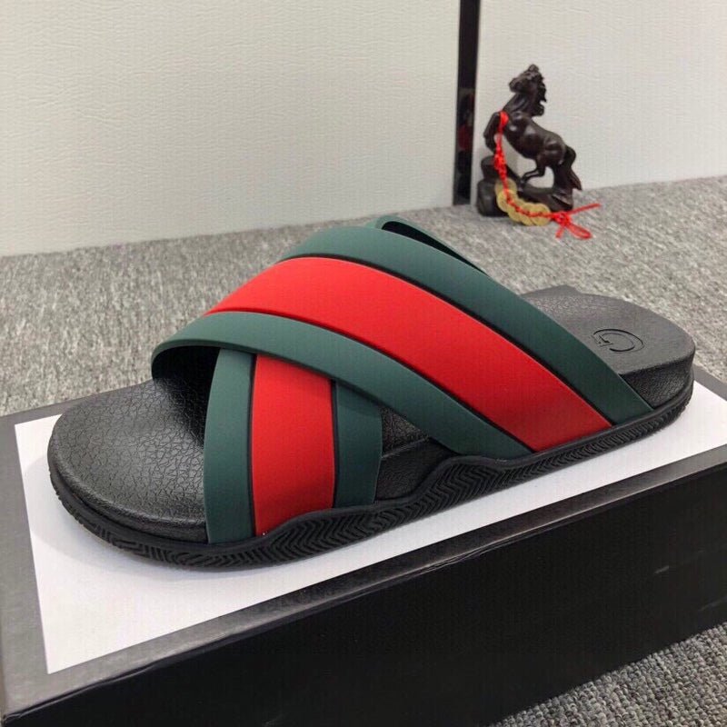 YGS20 shoes man and women slippers with all packaging
