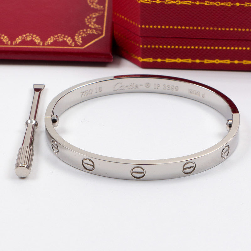 CAB15 brand bangle LOVE bracelet screw bracelet with screwdriver The most classic bangle 316L steel 18K gold plated Jewelry 15-22cm