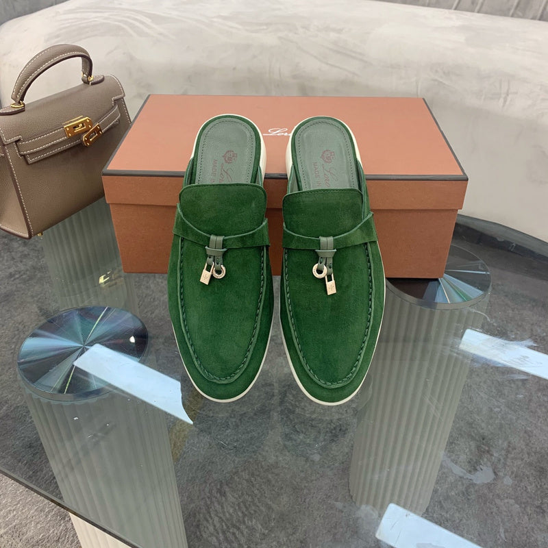 GLS18 Leather shoes Women35-42 Man40-45 Slipper with box