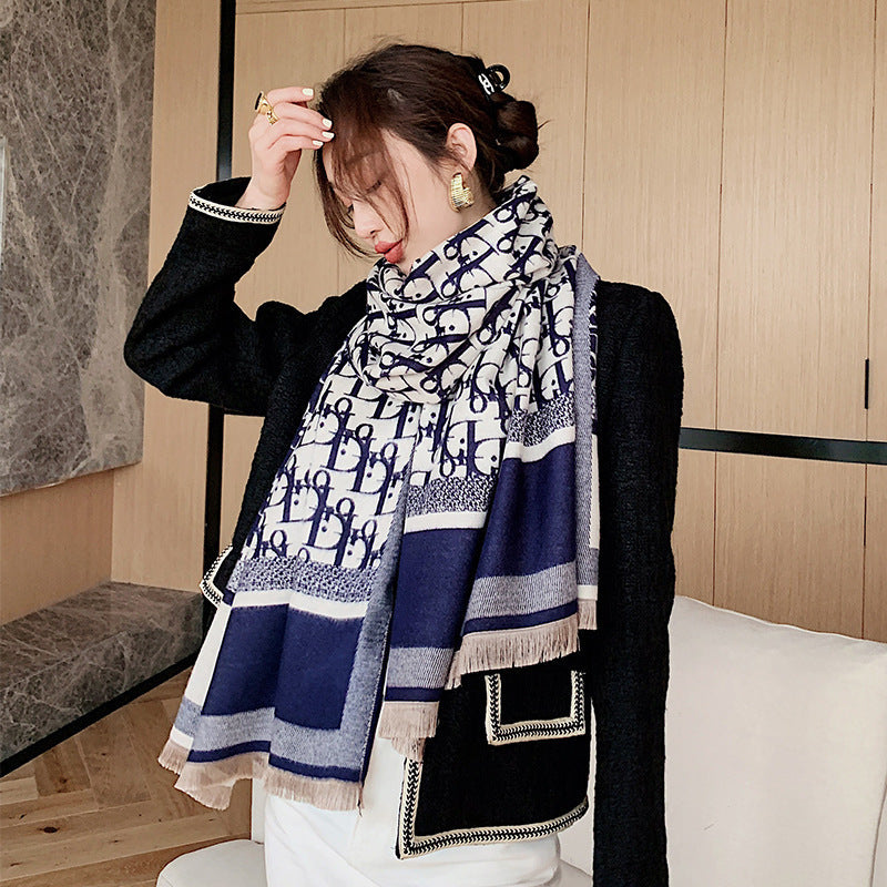 DSC1 Cashmere blend 65-180CM Scarf