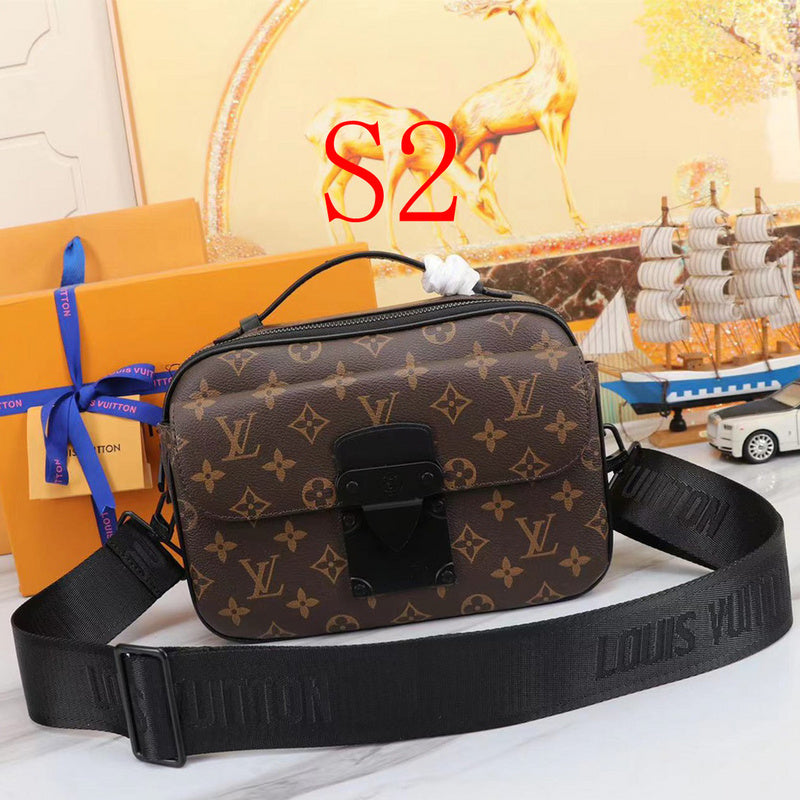 GLP066 High quality leather bag men bag 22 x 18 x 8CM