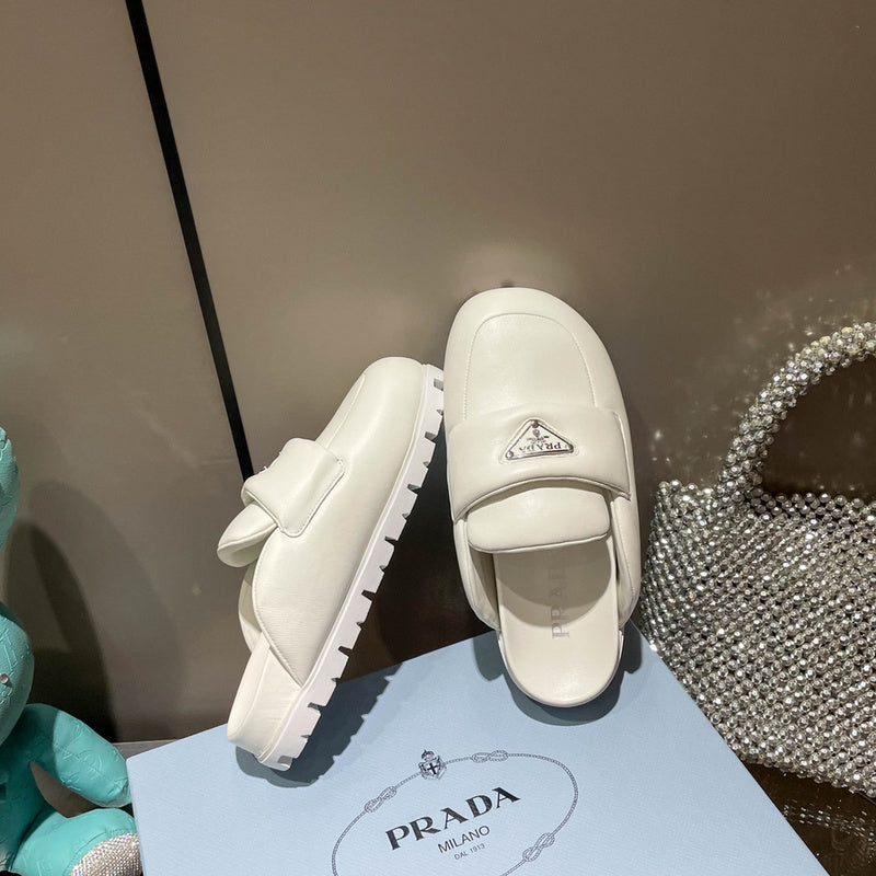 MJPS3 Leather Women Slippers 35-41 shoes With box