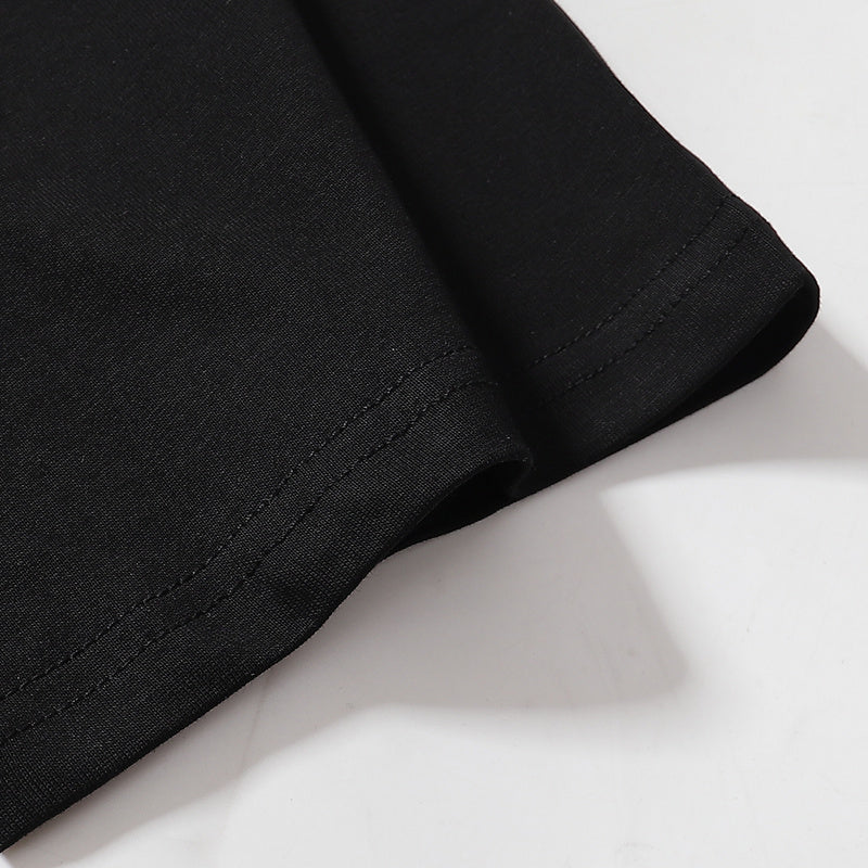 GUC026 New Men's and women's letter embroidery short-sleeved T-shirt