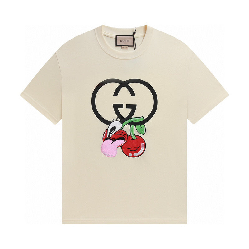 GUC035 New Men's and women's letter T-shirt Clothing
