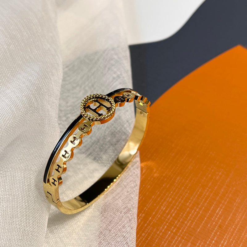 HS294 Fashion Stainless Steel Women Bracelet Jewelry