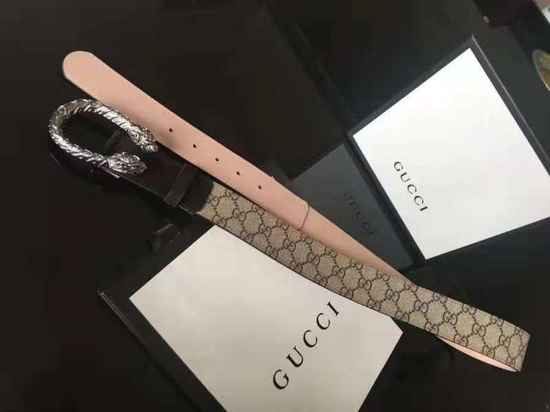 GCBL25 Real leather 3.8CM 95-125CM Belt with all packing