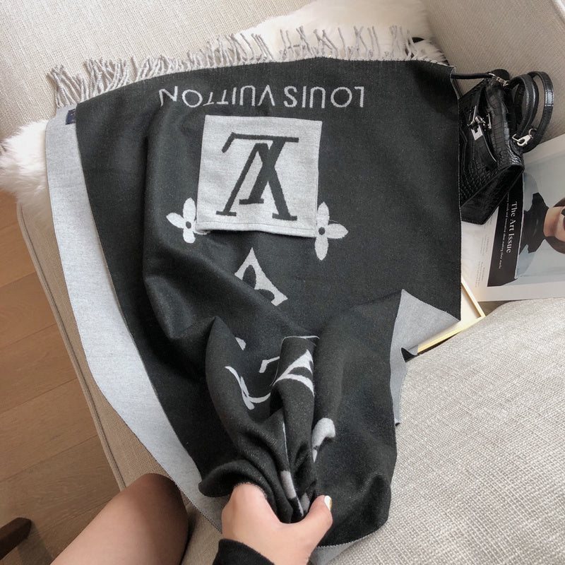XLC19 cashmere blend 65-180CM Scarf Can choose box