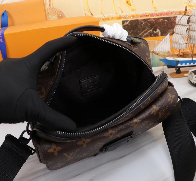 GLP066 High quality leather bag men bag 22 x 18 x 8CM
