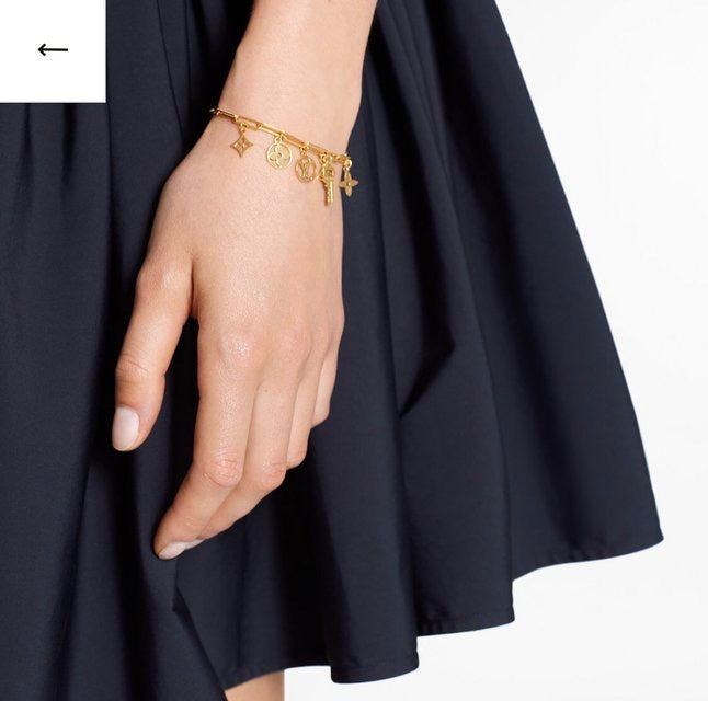 L162 Square flower round flower key bracelet and necklace jewelry