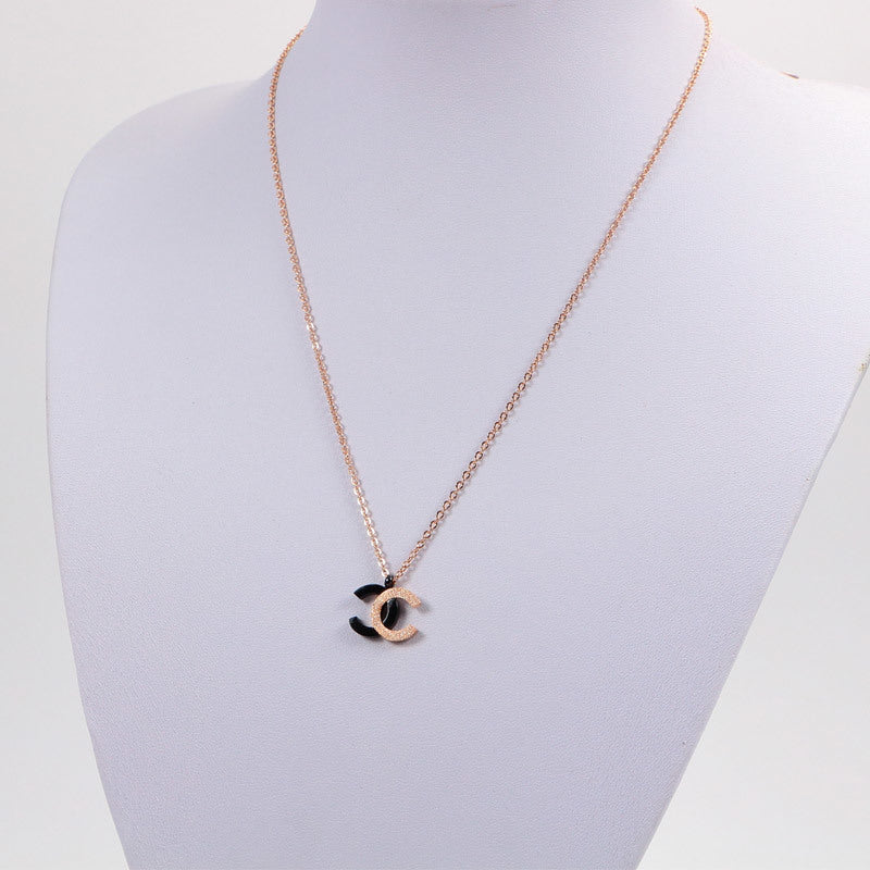 CHN8 Necklace 316L steel plating gold Jewelry