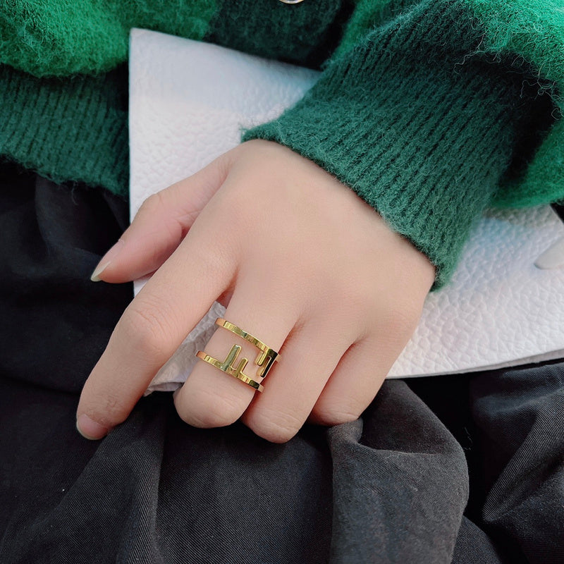 FR069 Fashion classic ring size: 6.7.8.9 Jewelry