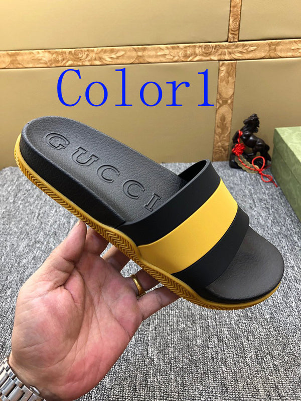YGS19 shoes man and women slippers with all packaging