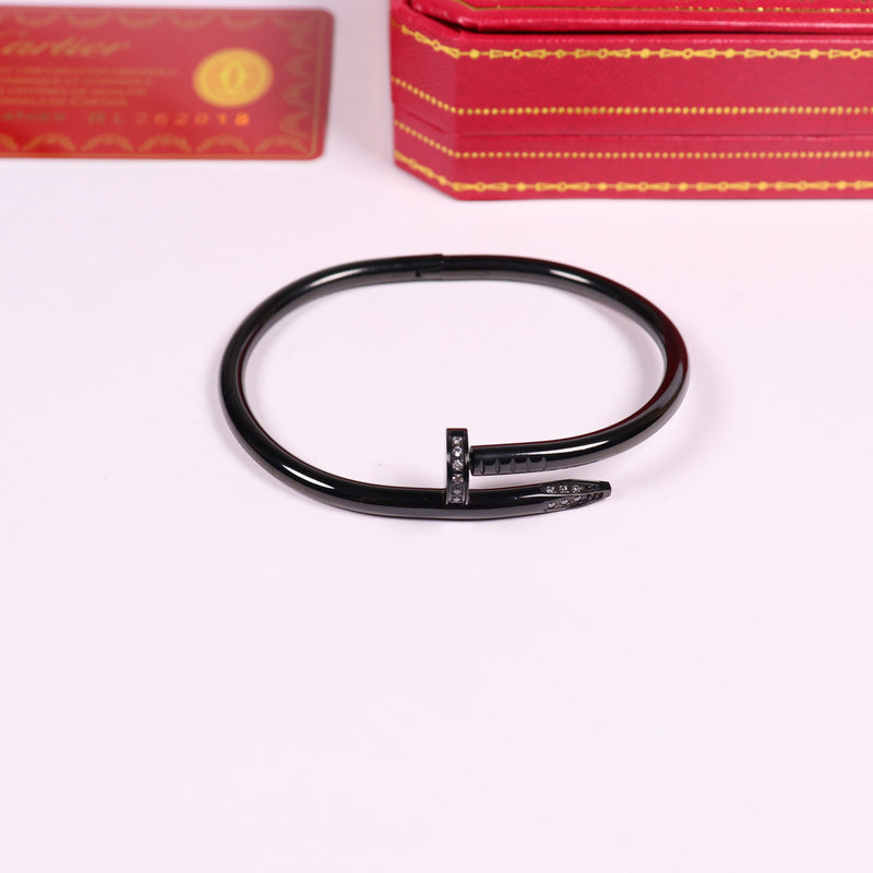 CAB12 bangle 316L steel with 18K gold plated women size or man size Jewelry