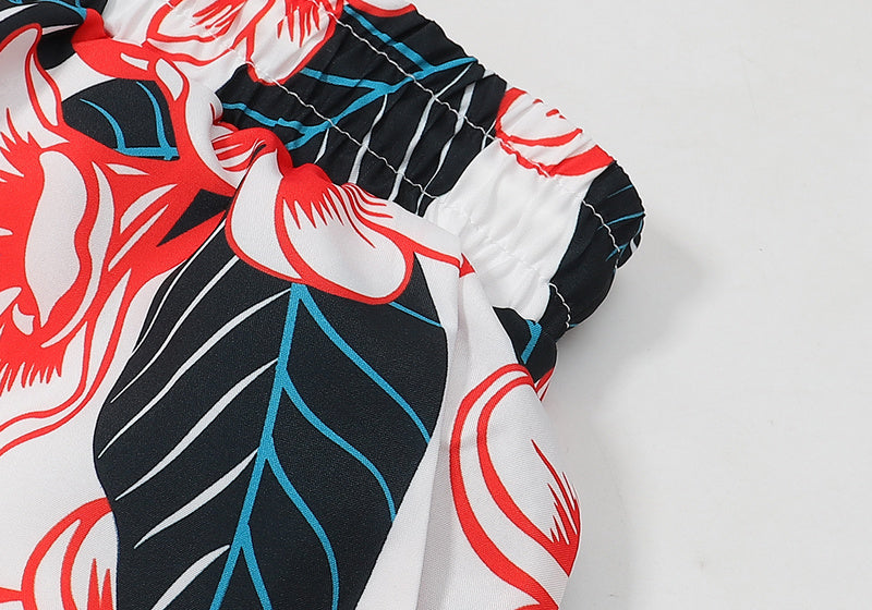 VAC1 2 New Fashion Summer Suit Short Sleeve Shirt Shorts