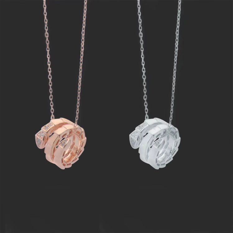 BVN01 Snake Head Necklace Jewelry with Diamond Jewelry