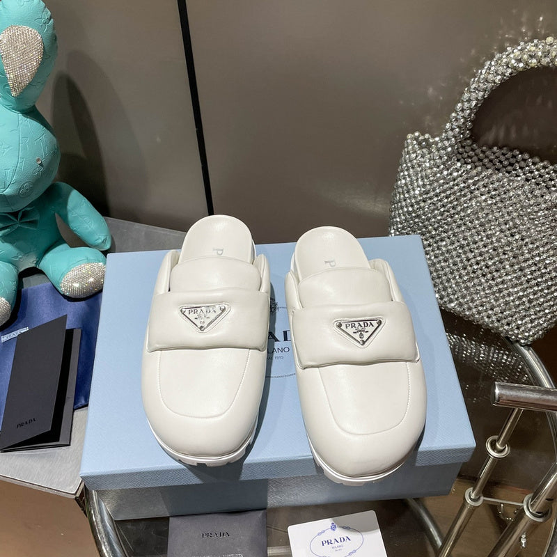 MJPS3 Leather Women Slippers 35-41 shoes With box