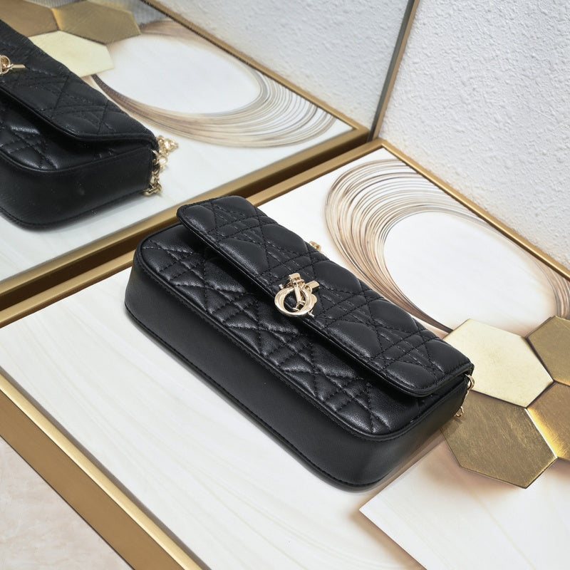 GDP05 leather bag High Quality with box 18.5x10x4cm