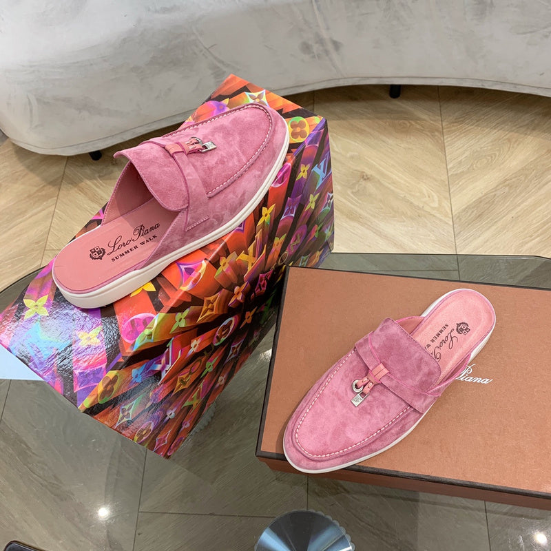 GLS18 Leather shoes Women35-42 Man40-45 Slipper with box