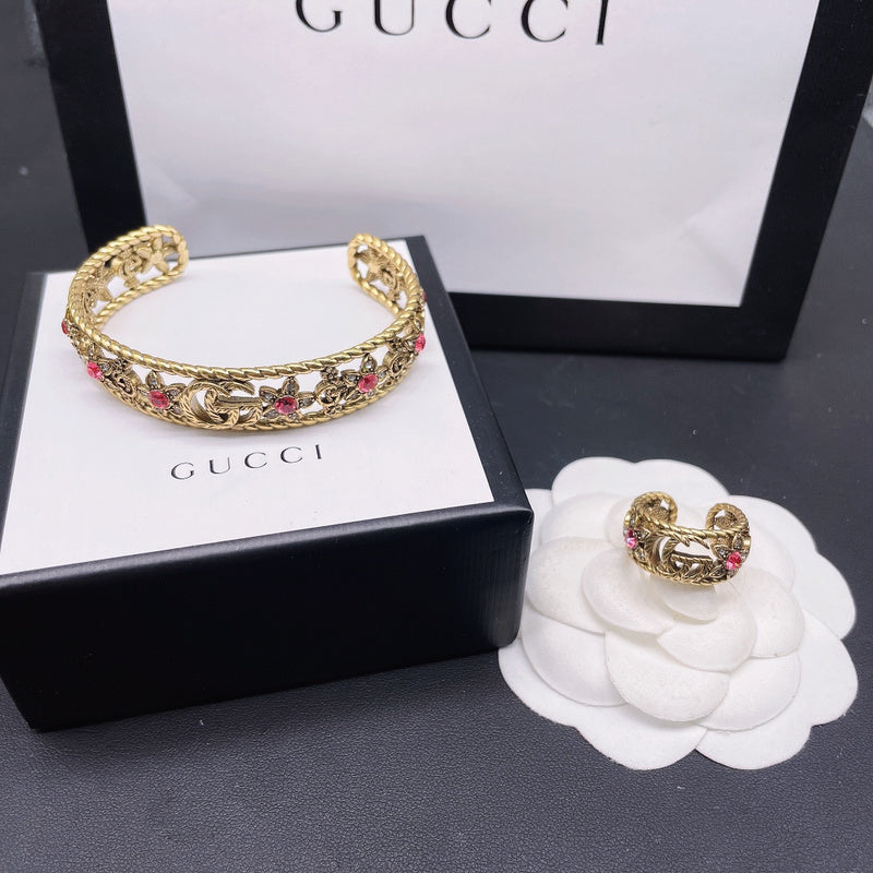GB81 New Bracelet Brass Material Plating Gold Jewelry
