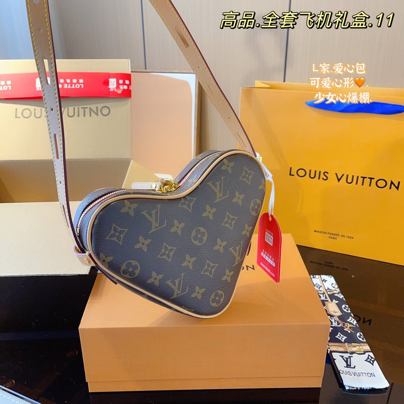 MLP0 Leather Bag 22-6-18CM With box
