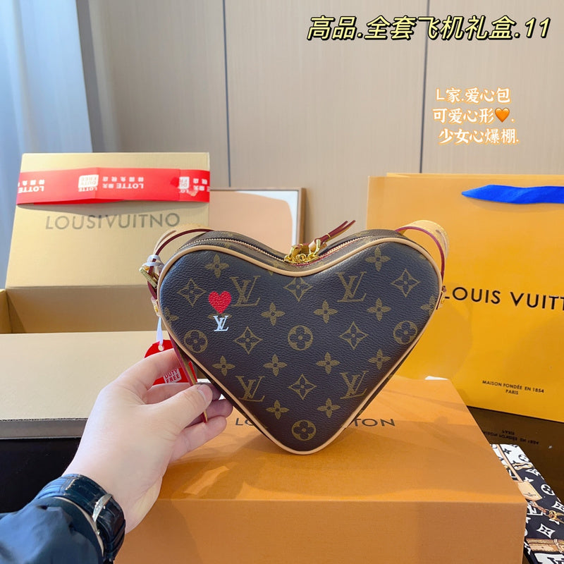 MLP0 Leather Bag 22-6-18CM With box