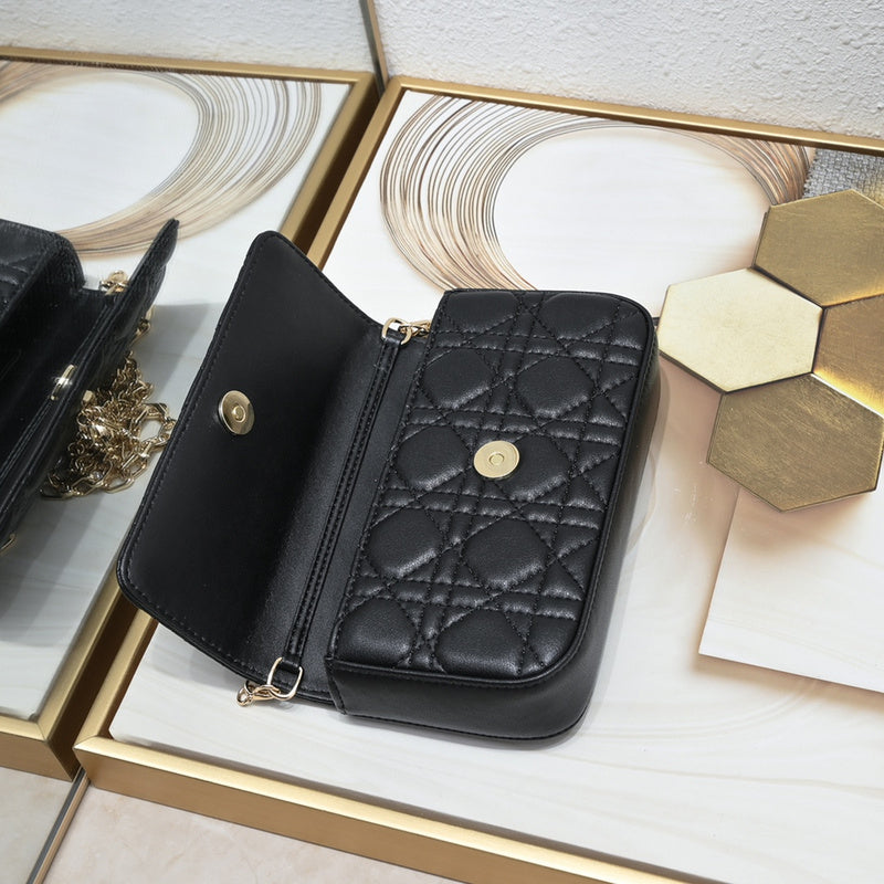 GDP05 leather bag High Quality with box 18.5x10x4cm