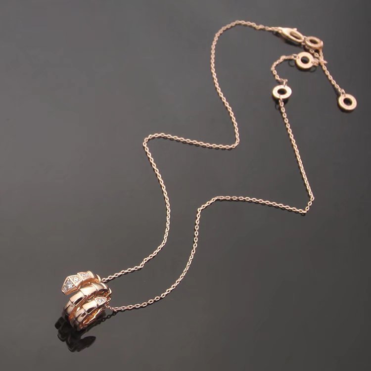 BVN01 Snake Head Necklace Jewelry with Diamond Jewelry
