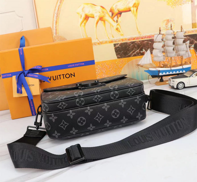 GLP066 High quality leather bag men bag 22 x 18 x 8CM
