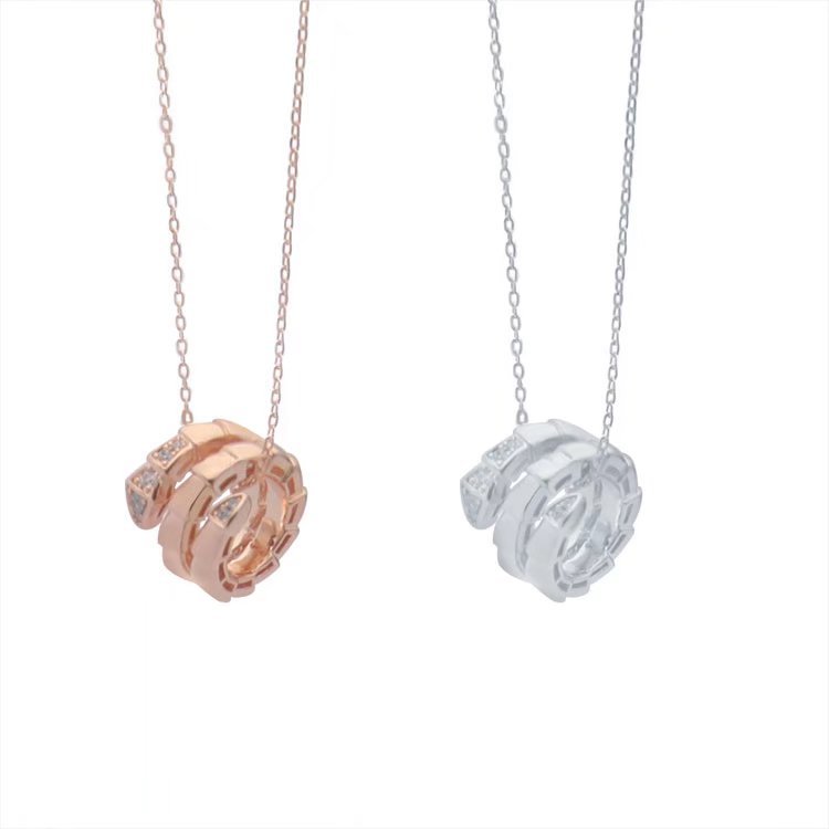 BVN01 Snake Head Necklace Jewelry with Diamond Jewelry