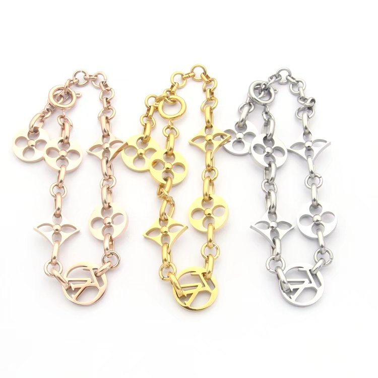 LVB01 Four leaf flower bracelet jewelry