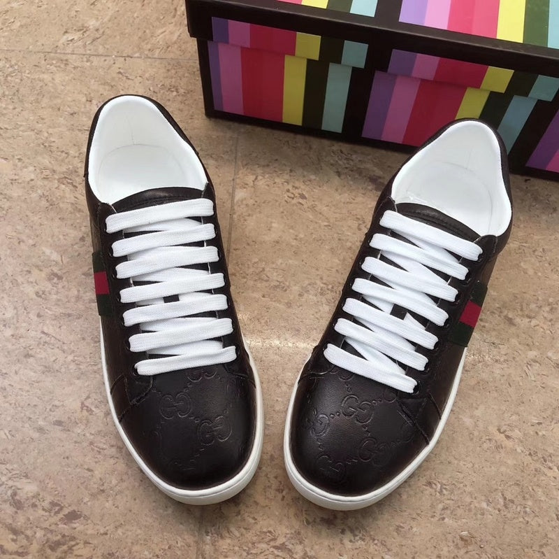 MJGS46 Women 35-40 Man 40-44 Leather shoes with box