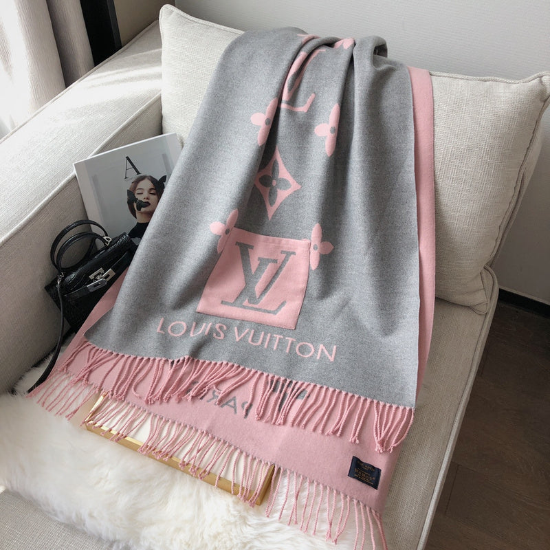 XLC19 cashmere blend 65-180CM Scarf Can choose box