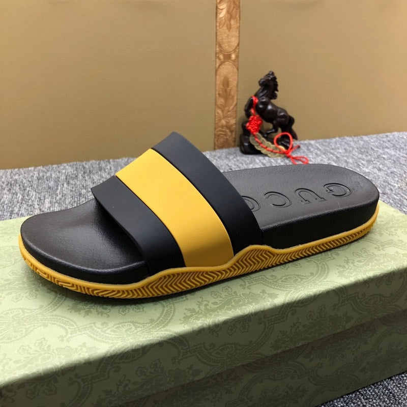 YGS19 shoes man and women slippers with all packaging