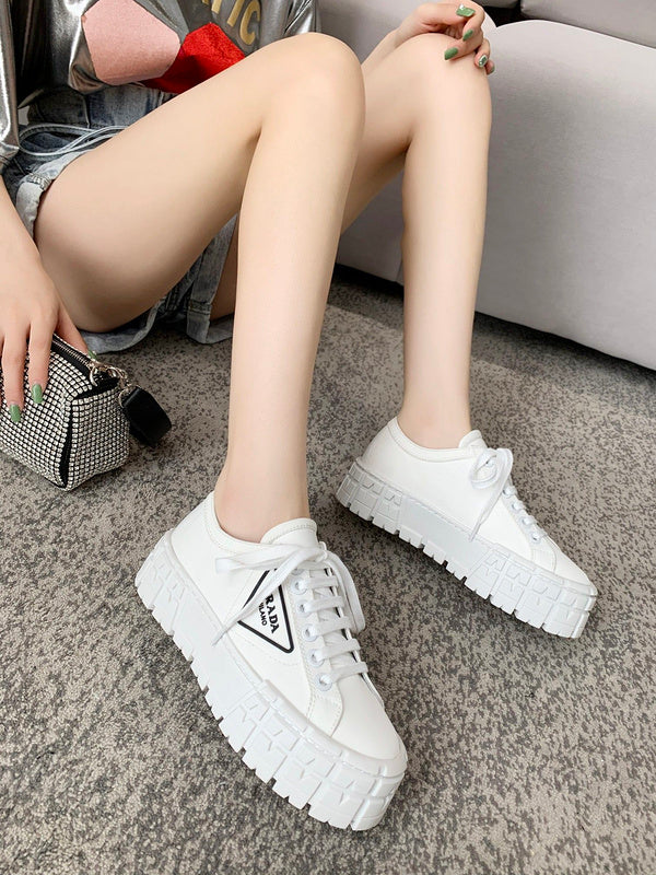 MJPS10 Women 35-40 Shoes 5CM Leather shoes With Box