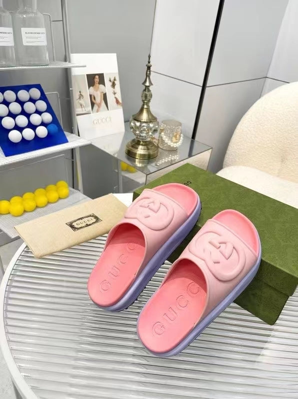 GGS19 Women 4-5CM shoes 36-41 with packing slippers