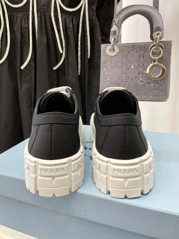MJPS10 Women 35-40 Shoes 5CM Leather shoes With Box