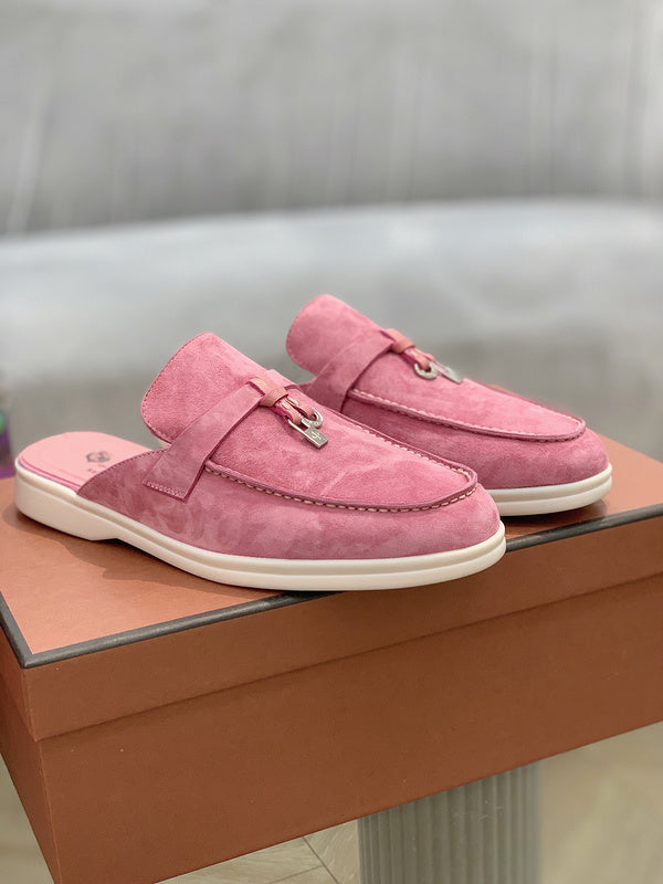 GLS18 Leather shoes Women35-42 Man40-45 Slipper with box