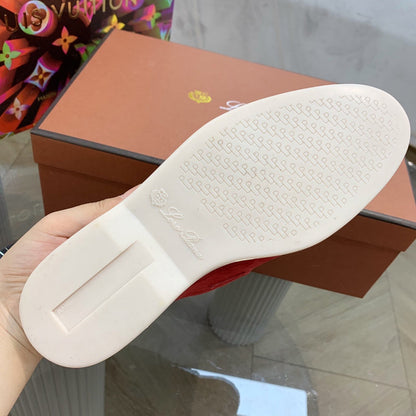 GLS18 Leather shoes Women35-42 Man40-45 Slipper with box