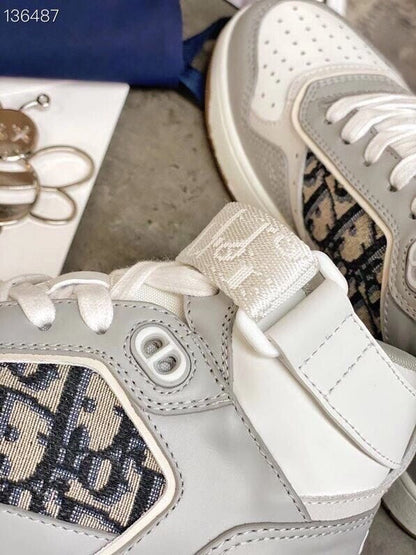 MJDS29 Leather Couples sneakers 36-44 shoes With Packing