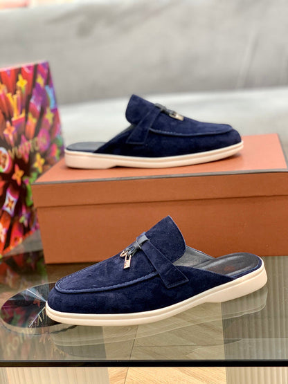 GLS18 Leather shoes Women35-42 Man40-45 Slipper with box