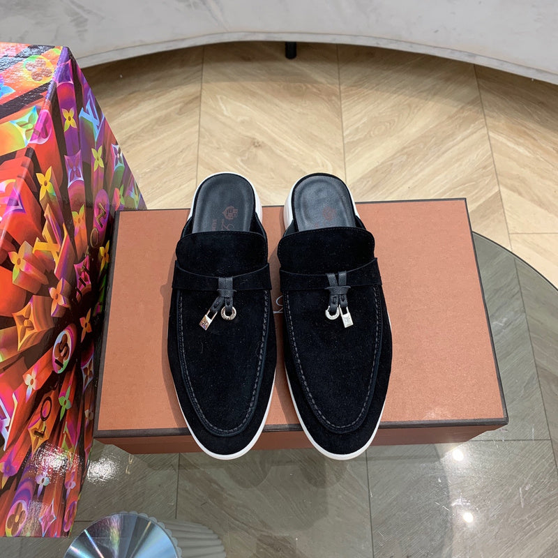 GLS18 Leather shoes Women35-42 Man40-45 Slipper with box