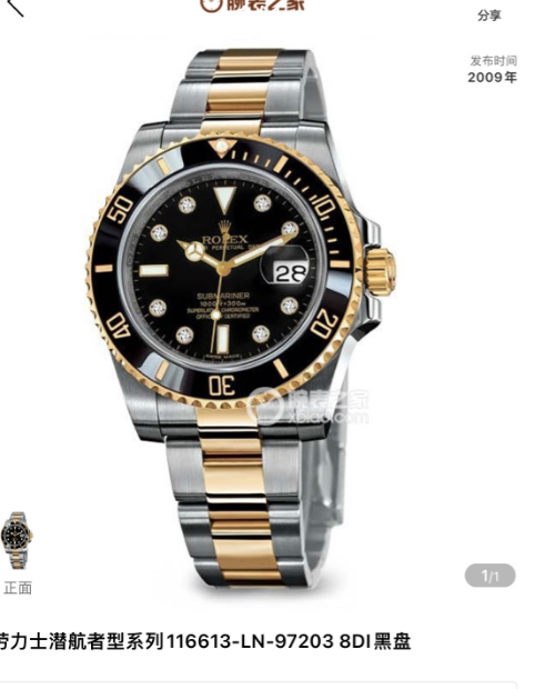 RW72  Men's mechanical watch with 316L steel case 40MM